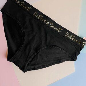 Victoria' s Secret NWT Logo Cotton Modern Brief Panty M/M